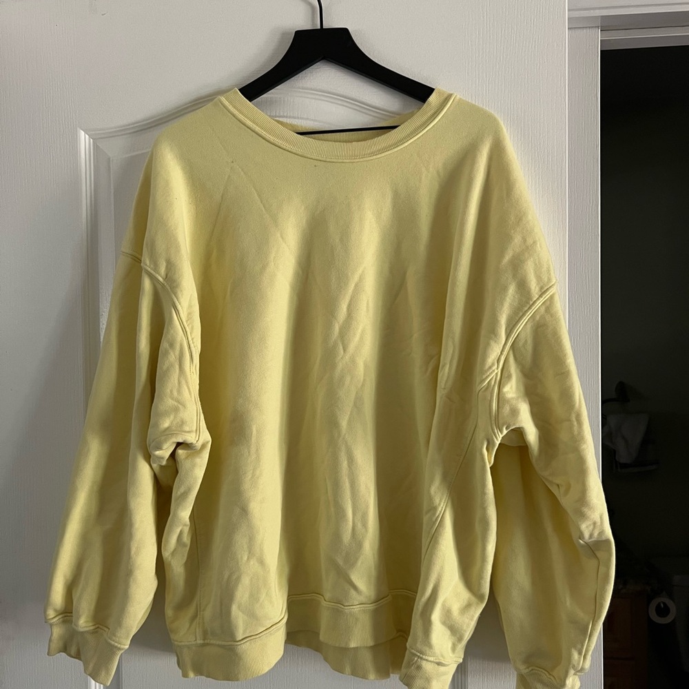 Daily Drills Light Yellow Pullover